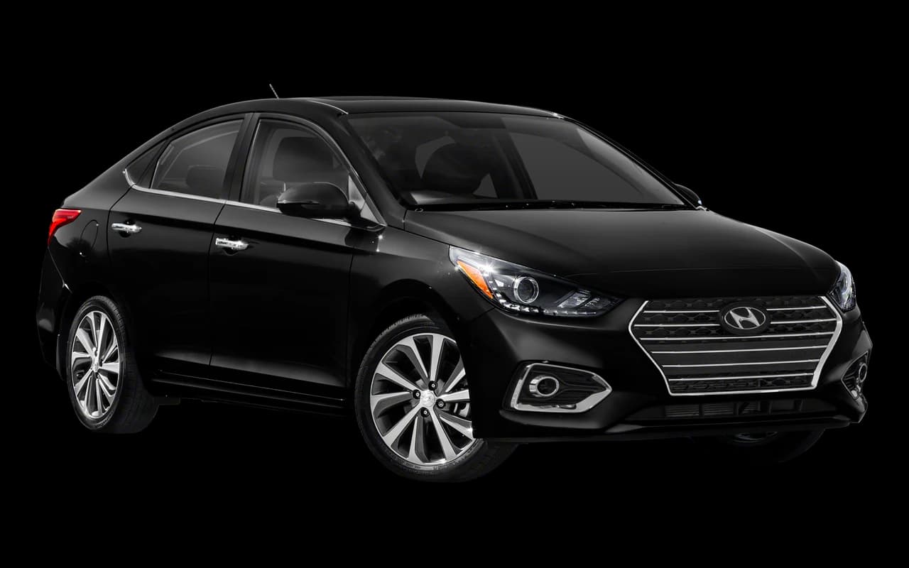 Economy Sedan — example vehicle, Hyundai Accent