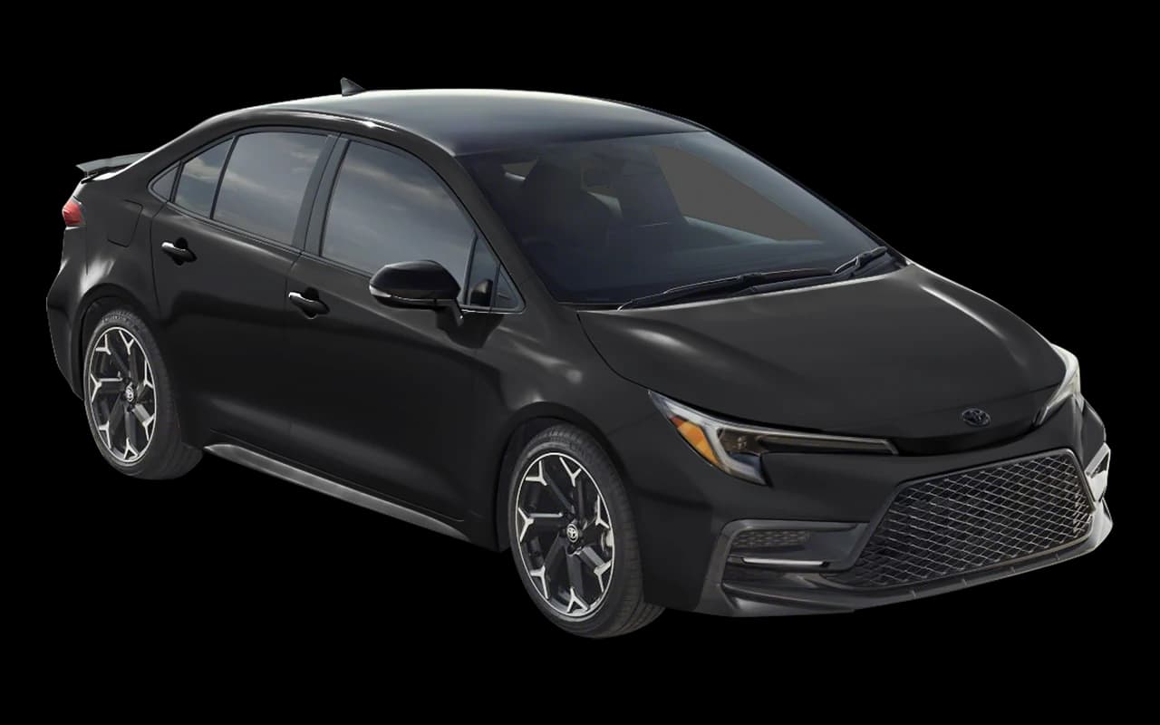 Standard Sedan — example vehicle, Toyota Corolla